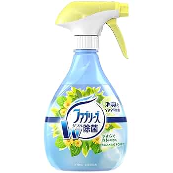 ファブリーズ　ダブル除菌　やすらぐ森林の香り　詰替　8個セット Amazon.co.jp: ファブリーズ 消臭スプレー 布用 やすらぐ森林の